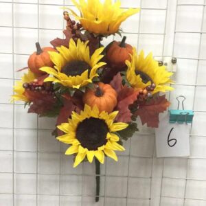 F1595F Sunflower & Pumpkin Pick x14